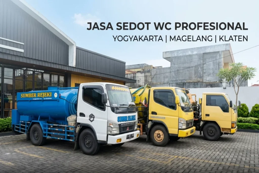 Jasa sedot wc profesional Jogja, Magelang, Klaten