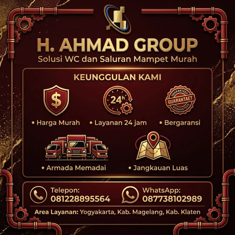 Keunggulan layanan jasa sedot wc murah